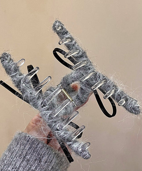 ヘアクリップバンスクリップ秋冬レディース リボンヘアアクセサリー韓国風可愛い しっかり挟めるまとめ髪簡単 オフィスカジュアル髪飾り 大人ヘアアレンジ ハーフアップ 21SHIPIN-122